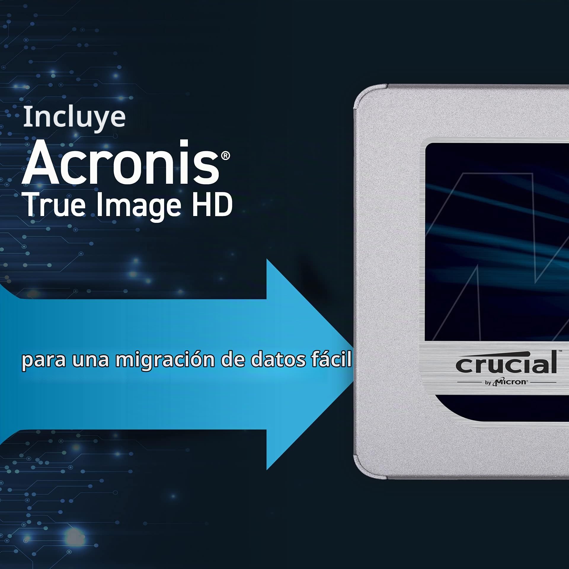 Amazon.com: SSD Crucial MX500 3D NAND SATA, 2.5 pulgadas, interno